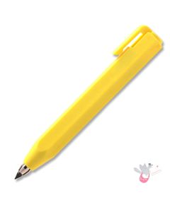 WORTHER Shorty Mechanical Pencil 3.15mm - Yellow with Yellow Clip
