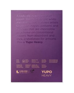 LEGION Yupo Ultra Watercolour Pad - 390gsm - B6 5 x 7" (12.7 x 17.78cm)