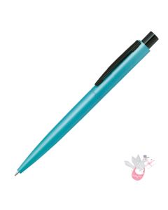 Zebra Fortia Cone Ballpoint Pen - Matt Aquamarine