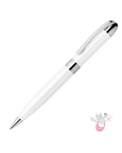 Zebra Fortia VC Ballpoint Pen - Gloss White